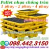 Pallet nhựa chống tràn dầu - hóa chất
