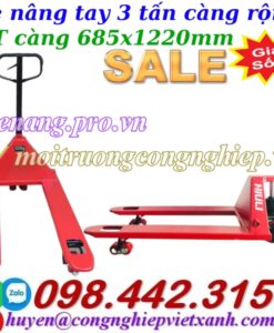 Xe nâng tay 3000kg càng rộng AC30M - NIULI