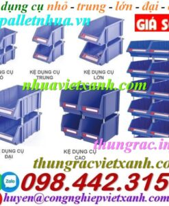 Khay phụ tùng - Kệ dụng cụ - Kệ nhựa xếp tầng