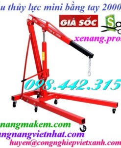 Cẩu thủy lực mini 2 tấn DBJ20