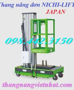 Thang nâng đơn 4m 6m 8m 9m 10m NICHI-LIFT NTYW