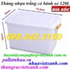 Thùng nhựa đa năng 120 lít có bánh xe