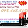 Xe nâng pallet điện 1.5 tấn NICHI-LIFT DC15