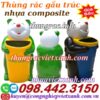 Thùng rác gấu trúc
