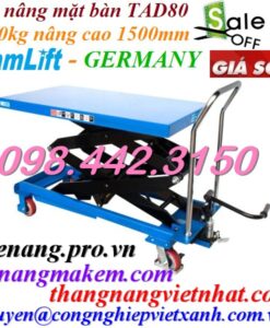Xe nâng mặt bàn TAD80