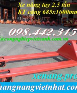 Xe nâng tay càng siêu dài 1.6 mét TW-LIFTER LC25/16