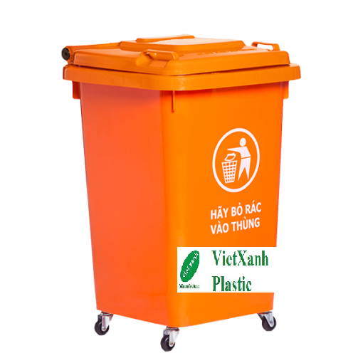 Cung cấp các loại thùng rác nhựa 60 lít  Dfffff