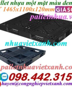 Pallet nhựa 1465x1100x120mm đen