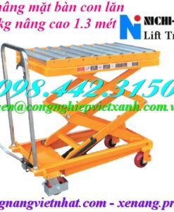 Xe nâng mặt bàn con lăn NAL35