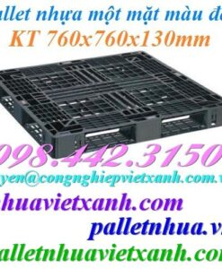 Pallet nhựa 760x760x130mm đen