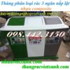 Thùng rác 3 ngăn nắp lật nhựa composite