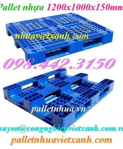 Pallet nhựa 1200x1000x150mm PL466