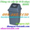 Thùng rác 40 lít nắp lật nhựa HDPE