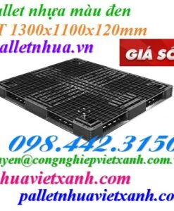Pallet nhựa 1300x1100x120mm đen