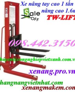 Xe nâng tay cao 1 tấn nâng cao 1.6m