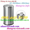 Thùng rác inox nắp lật 300x610mm