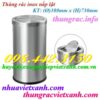 Thùng rác inox nắp lật 380x730mm