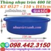 Thùng nhựa tròn dung tích 400 lít