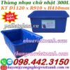 Thùng nhựa chữ nhật dung tích 300 lít