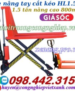 Xe nâng tay cắt kéo 1500kg NICHI-LIFT HL1.5T