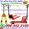 Xe nâng tay siêu ngắn 800mm NIULI SD25