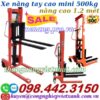 Xe nâng tay cao mini 500kg nâng cao 1200mm NICHILIFT A0.5T/1.2M