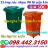 Thùng rác nhựa 90 lít nắp kín XV90K
