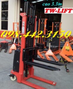 Xe nâng bán tự động 1.5 tấn cao 3.3 mét TW-LIFTER CTD15/33