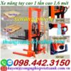 Xe nâng tay cao 1 tấn nâng cao 1.6 mét CTY-E 1.0/1.6
