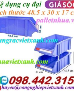 Kệ dụng cụ đại 719 – khay phụ tùng đại 719 – kệ nhựa xếp tầng loại đại