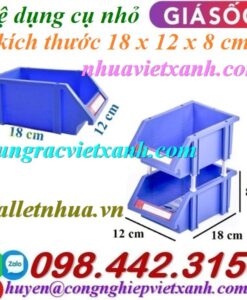 Kệ dụng cụ nhỏ 716 - khay phụ tùng nhỏ 716 - kệ nhựa xếp tầng loại nhỏ