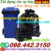 Túi đựng rác tự hủy màu đen 120 lít