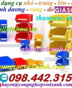 Kệ dụng cụ - Khay phụ tùng - Kệ nhựa xếp tầng nhiều màu sắc