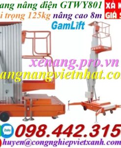 Thang nâng điện trục rút 125kg nâng cao 8 mét GAMLIFT GTWY801
