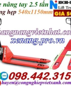 Xe nâng tay 2500kg NICHI-LIFT AC25S