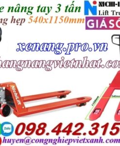 Xe nâng tay 3000kg NICHI-LIFT AC30S