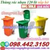 Thùng rác nhựa 120 lít nắp hở MGB140