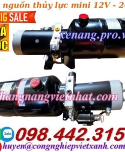 Bơm thủy lực mini 12V - 24V - Bơm thủy lực mini