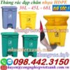 Thùng rác đạp chân nhựa HDPE