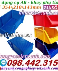 Kệ dụng cụ A8 - khay phụ tùng A8 - khay linh kiện ốc vít A8
