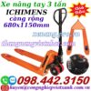 Xe nâng tay 3 tấn càng rộng ICHIMENS XT680-1150-3T