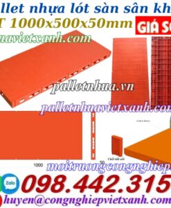 Pallet nhựa lót sàn sân khấu