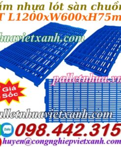 Tấm nhựa lót sàn chăn nuôi 60x120cm