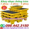 Khay nhựa chống tràn dầu - hóa chất