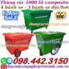 Thùng rác 1000 lít nhựa composite