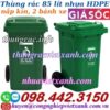 Thùng rác 85 lít nhựa HDPE
