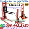 Xe nâng tay cao mini 500kg nâng cao 1.2 mét NIULI A0.5T/1.2M