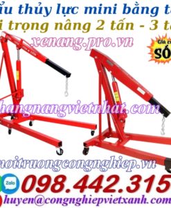 Cẩu thủy lực mini bằng tay