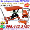 Xe nâng mặt bàn 1 tấn nâng cao 1 mét WP1000 NIULI
