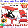 Xe nâng mặt bàn 800kg nâng cao 1 mét WP800 NIULI